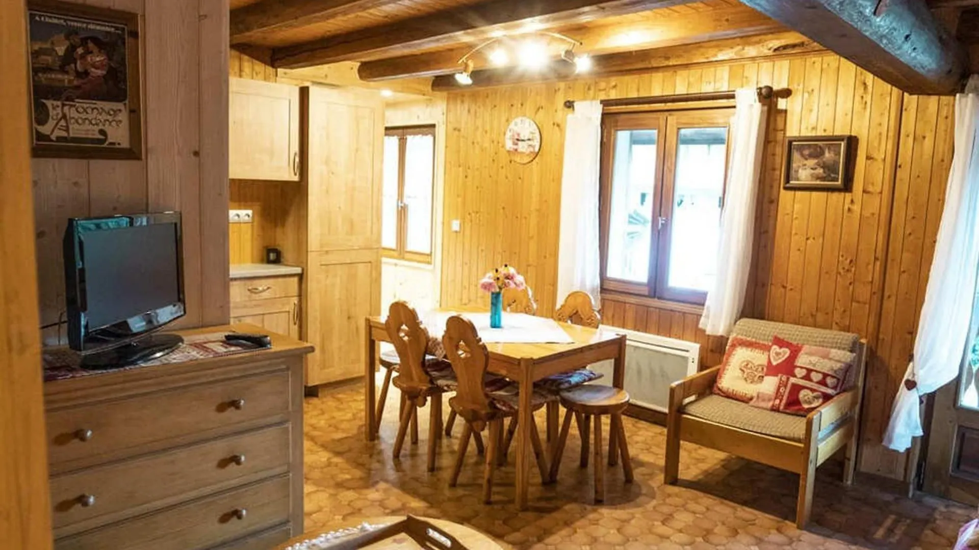 Apartment Charmant T3 Pour 5 Pers, Proche Centre Et Remontees, Balcon Expose Sud-Ouest, Parking Inclus - Fr-1-676-12 Chatel